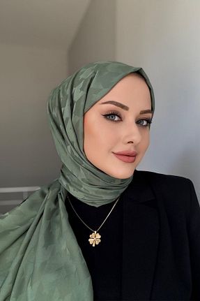 شال سبز زنانه Byedauzunlar - کد 865240315