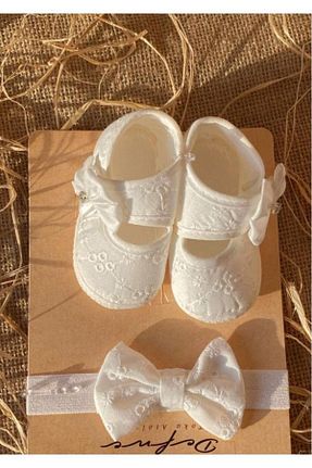 پاپوش سفید بچه گانه VaVbaby - کد 836405681