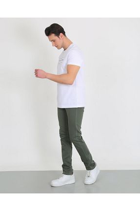 شلوار جین سبز مردانه پاچه ساده Twister Jeans - کد 865262636
