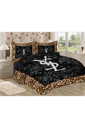روتختی دونفره مشکی مخمل Doruklar Home Collection - کد 834281827