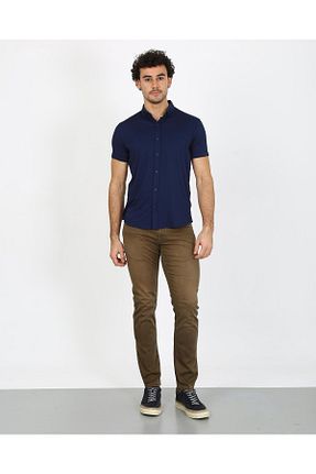 شلوار جین قهوه ای مردانه پاچه تنگ Twister Jeans - کد 856460354