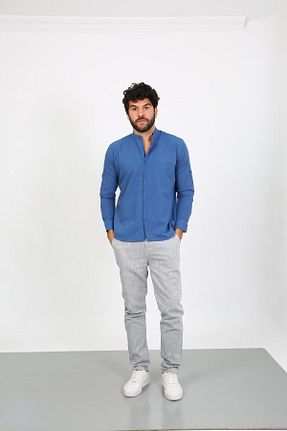 شلوار جین آبی مردانه پاچه تنگ Twister Jeans - کد 865261934