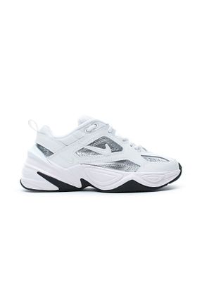 کفش اسنیکر سفید زنانه چرم اصل Nike - کد 865388618