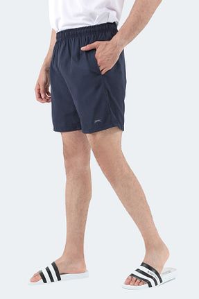 شلوارک ساحلی سرمه ای مردانه پلی استر Slazenger - کد 865392205