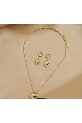 گردنبند جواهر طلائی زنانه Butik - کد 865312633