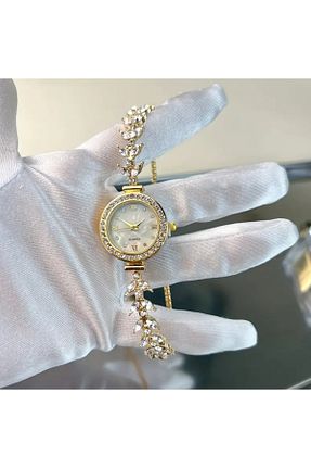 ساعت مچی طلائی زنانه 39 میلی متر TAKİŞKO - کد 865314080
