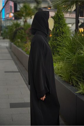 کلاه و ابایا مشکی زنانه پنبه ای ESRA KILCI - کد 865317660