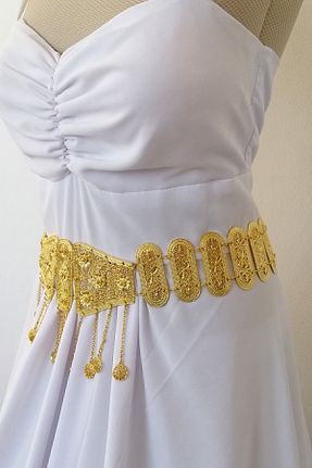 کمربند طلائی زنانه Kaftan Collection - کد 302460697