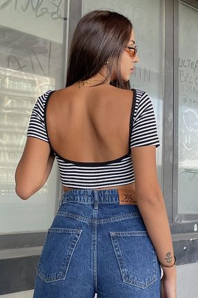 بلوز مشکی زنانه ساده New Now - کد 858213730