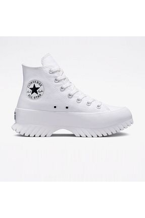 کفش اسنیکر سفید زنانه بند دار Converse - کد 865336437