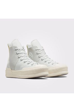کفش اسنیکر آبی زنانه بند دار Converse - کد 865338798
