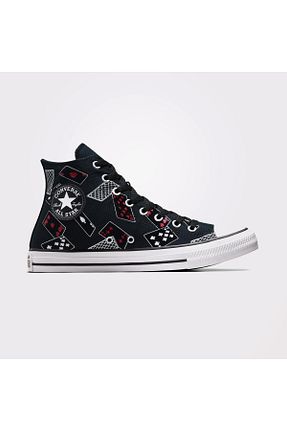 کفش اسنیکر مشکی زنانه بند دار Converse - کد 865338791