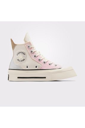 کفش اسنیکر صورتی زنانه بند دار Converse - کد 865340233