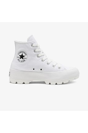 کفش اسنیکر سفید زنانه بند دار Converse - کد 865338669
