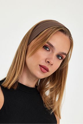 باندانا قهوه ای پنبه ای Butikgiz - کد 865341413