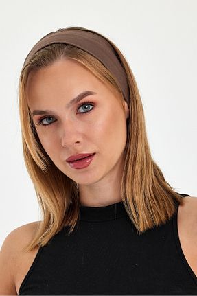باندانا قهوه ای پنبه ای Butikgiz - کد 865341413