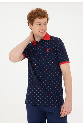 تیشرت سرمه ای مردانه Fitted U.S. Polo Assn. - کد 865341110