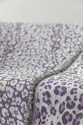 کاور مبل بنفش پنبه Rell Home - کد 857127096