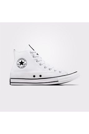 کفش اسنیکر سفید زنانه بند دار Converse - کد 151808509