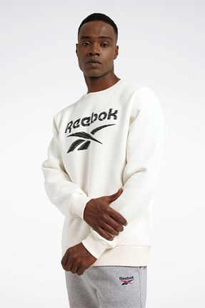 سوئیشرت نباتی مردانه ساده Reebok - کد 865356697