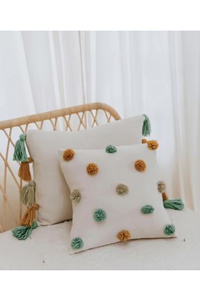 کوسن و روکش کوسن بژ پنبه ای bufidik - کد 865391893