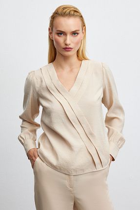 پیراهن بژ زنانه دو سینه Naramaxx - کد 865418250