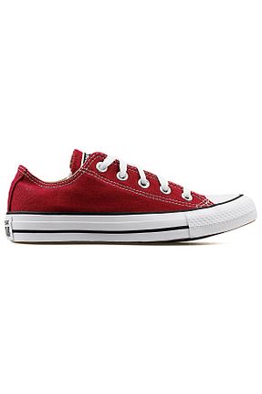 کفش اسنیکر زرشکی زنانه بند دار Converse - کد 4021279