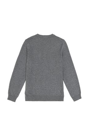 پلیور طوسی بچه گانه ساده U.S. Polo Assn. - کد 865433630