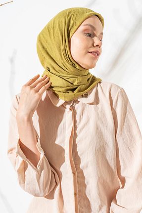روسری سبز پلی استر JAWEL - کد 865442730