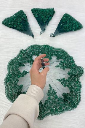 عقد و عروسی و حنابندان قهوه ای ZEYMERADE - کد 865442701