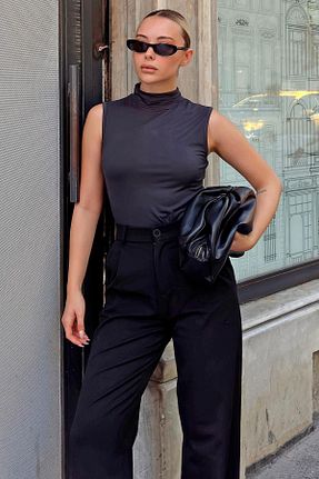 بلوز طوسی زنانه ساده Swist - کد 865446156