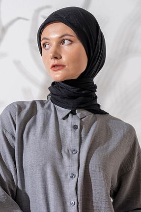 روسری مشکی پلی استر JAWEL - کد 865446981