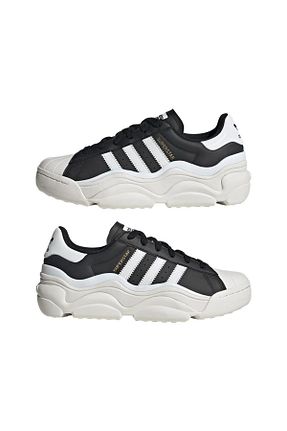 کفش اسنیکر مشکی زنانه بند دار adidas - کد 748111083