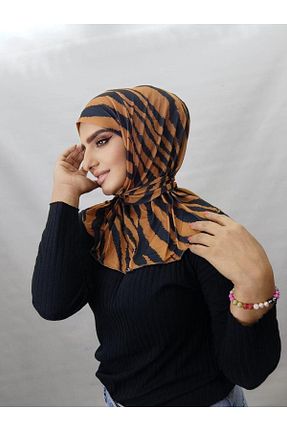 شال قهوه ای زنانه پنبه پلی استر ALDAİR - کد 865458053