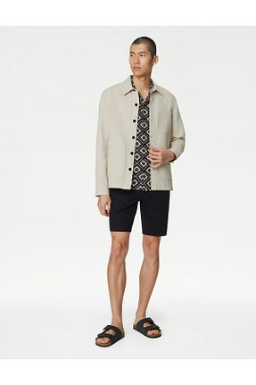 کت بژ مردانه رگولار Marks & Spencer - کد 834402002