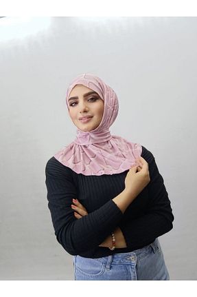 شال صورتی زنانه پنبه پلی استر ALDAİR - کد 865458110