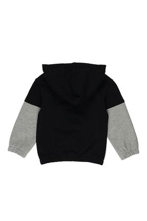 سوئیشرت مشکی بچه گانه ساده Panço - کد 780484606