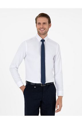 پیراهن سفید مردانه اسلیم فیت Pierre Cardin - کد 865464420
