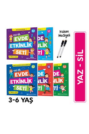 کتب فعالیتی و آموزشی 3 - 6 سال Yükselen Zeka Yayınları - کد 261288137