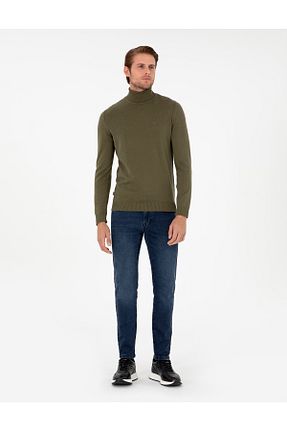 شلوار جین سرمه ای مردانه پاچه تنگ Pierre Cardin - کد 865464276