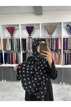 شال خاکی زنانه Medine İpeği MEDİNE - کد 865469567
