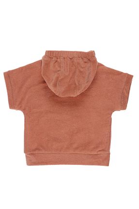 سوئیشرت نارنجی بچه گانه ساده Panço - کد 679879453