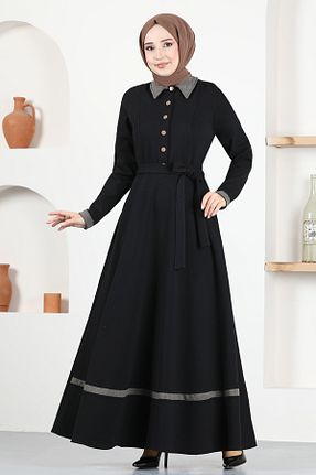لباس مشکی زنانه بافت ModaMerve - کد 869979189