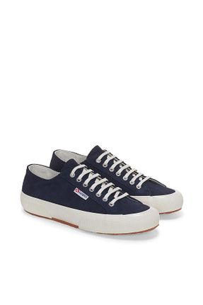 کفش اسنیکر سرمه ای زنانه بند دار Superga - کد 859510438