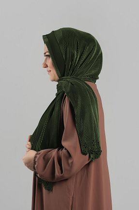 روسری سبز 100 x 100 HÜRREM BONE - کد 865480152