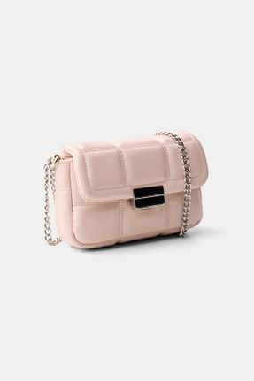کیف دستی صورتی زنانه ابعاد کوچک Bershka - کد 865483338