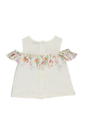 بلوز نباتی بچه گانه ساده Panço - کد 681109780