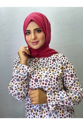 شال زرشکی زنانه ALDAİR - کد 865509893
