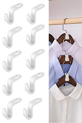 آویز سفید پلاستیک COZY SENSE - کد 865542025