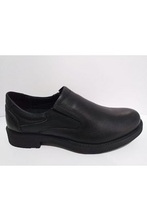 کفش کلاسیک مشکی مردانه چرم خالص Ata - کد 869929912